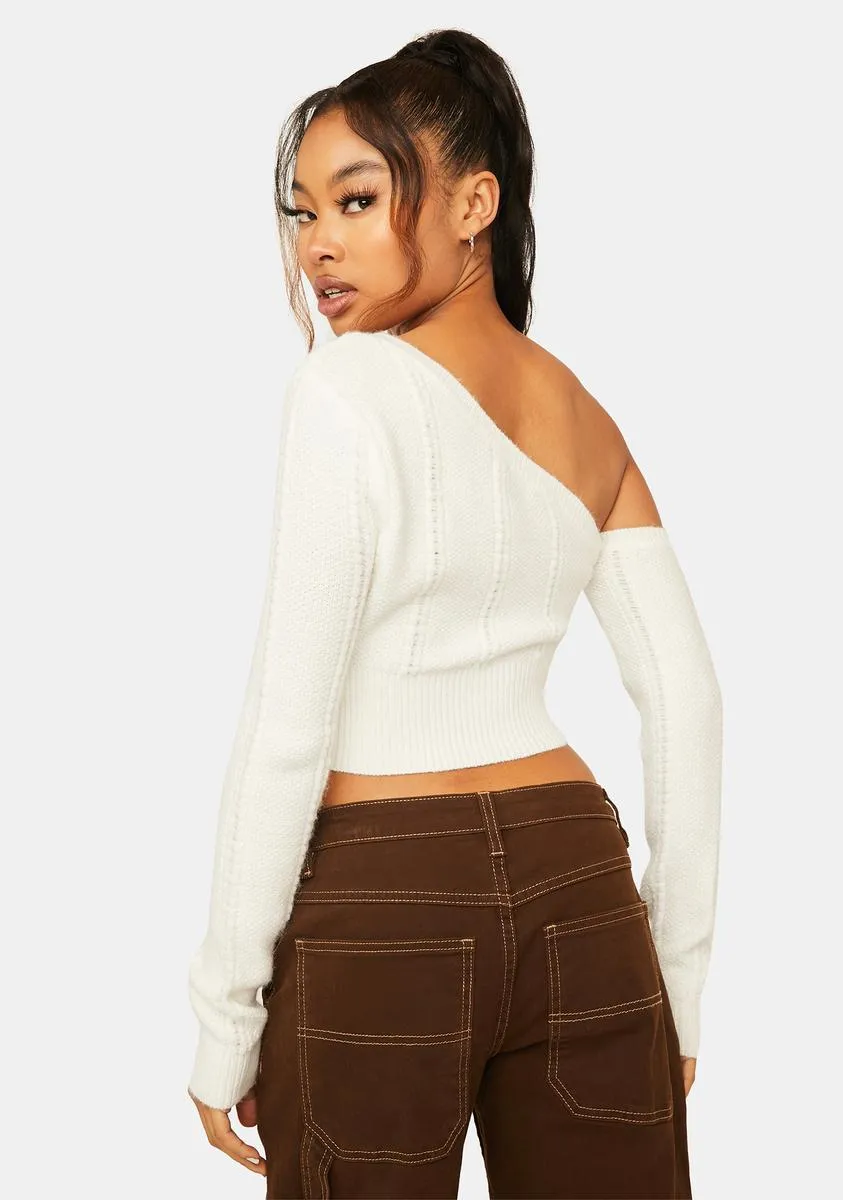 Drive You Wild Cropped Sweater