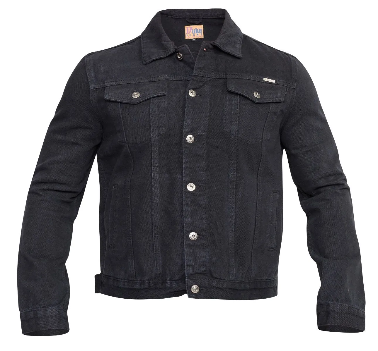 Black Duke Western Denim Trucker Jacket