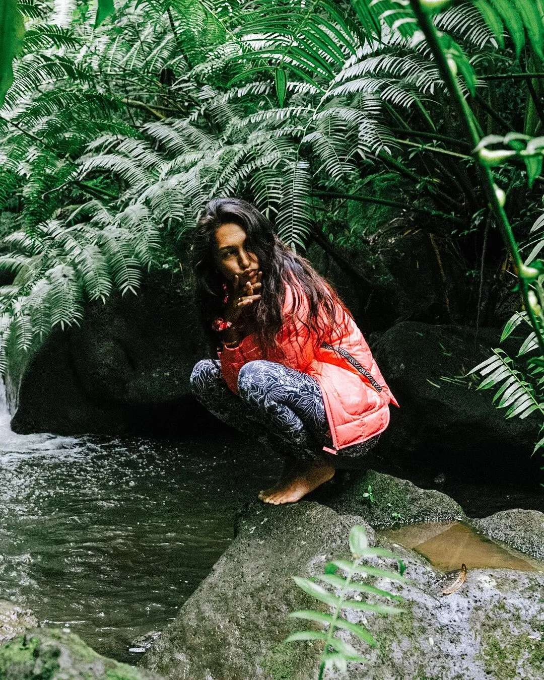 Eco-Friendly Floral Leggings