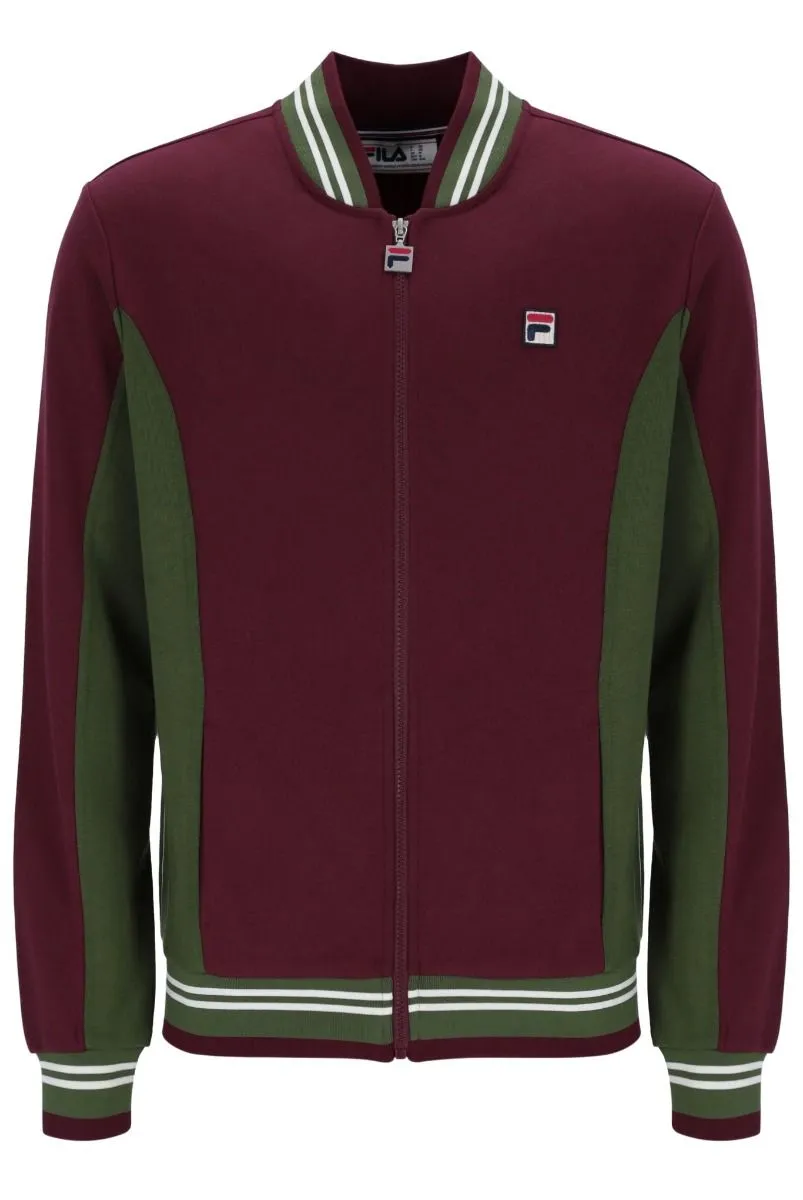 Fila Settanta Track Jacket Windsor Wine