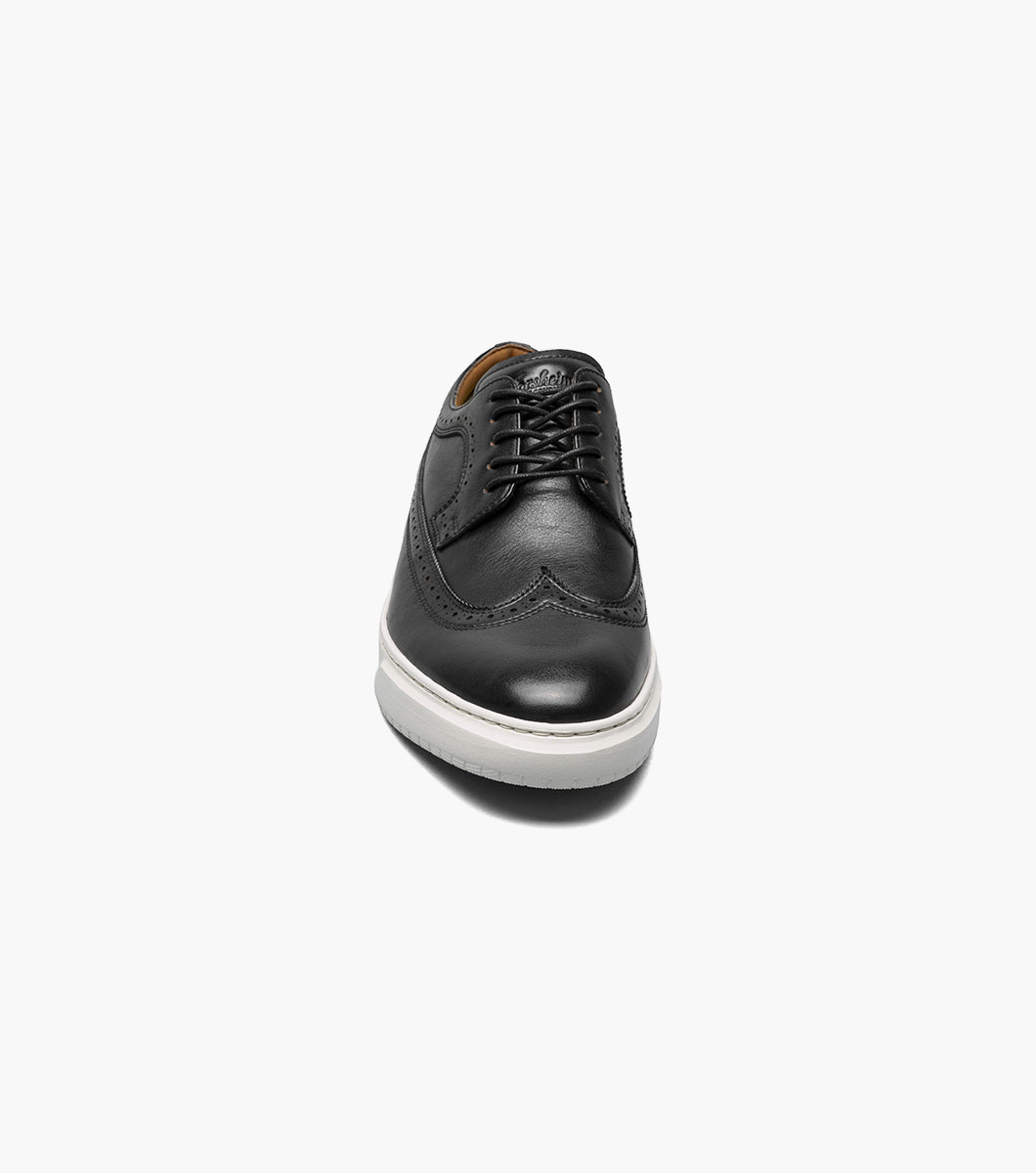 First Class Lace-Up Wingtip Trainers