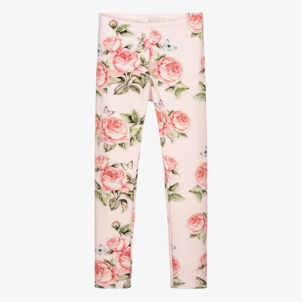 Floral Print Teen Leggings