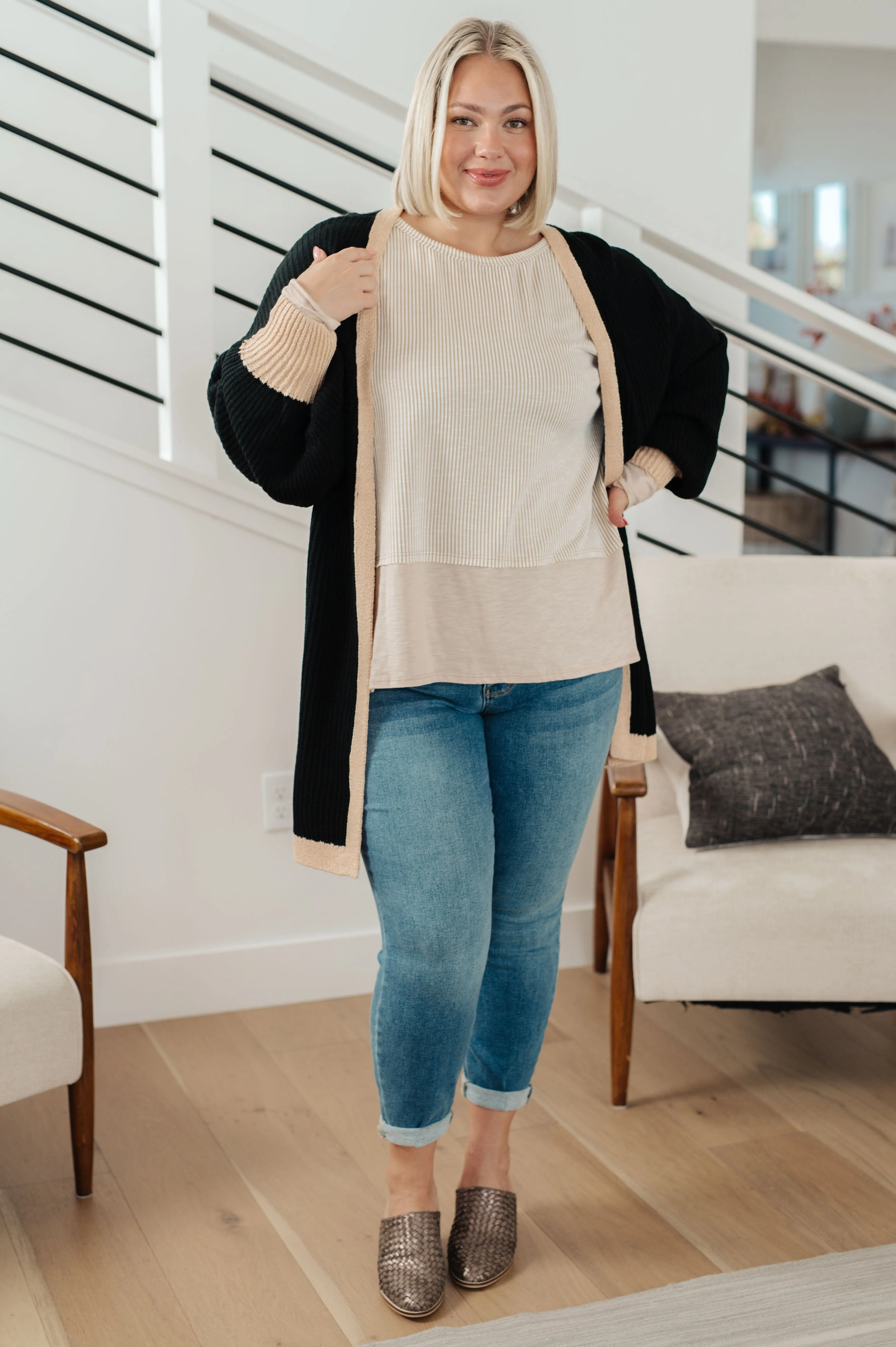 Game-Changer Oversized Cardigan