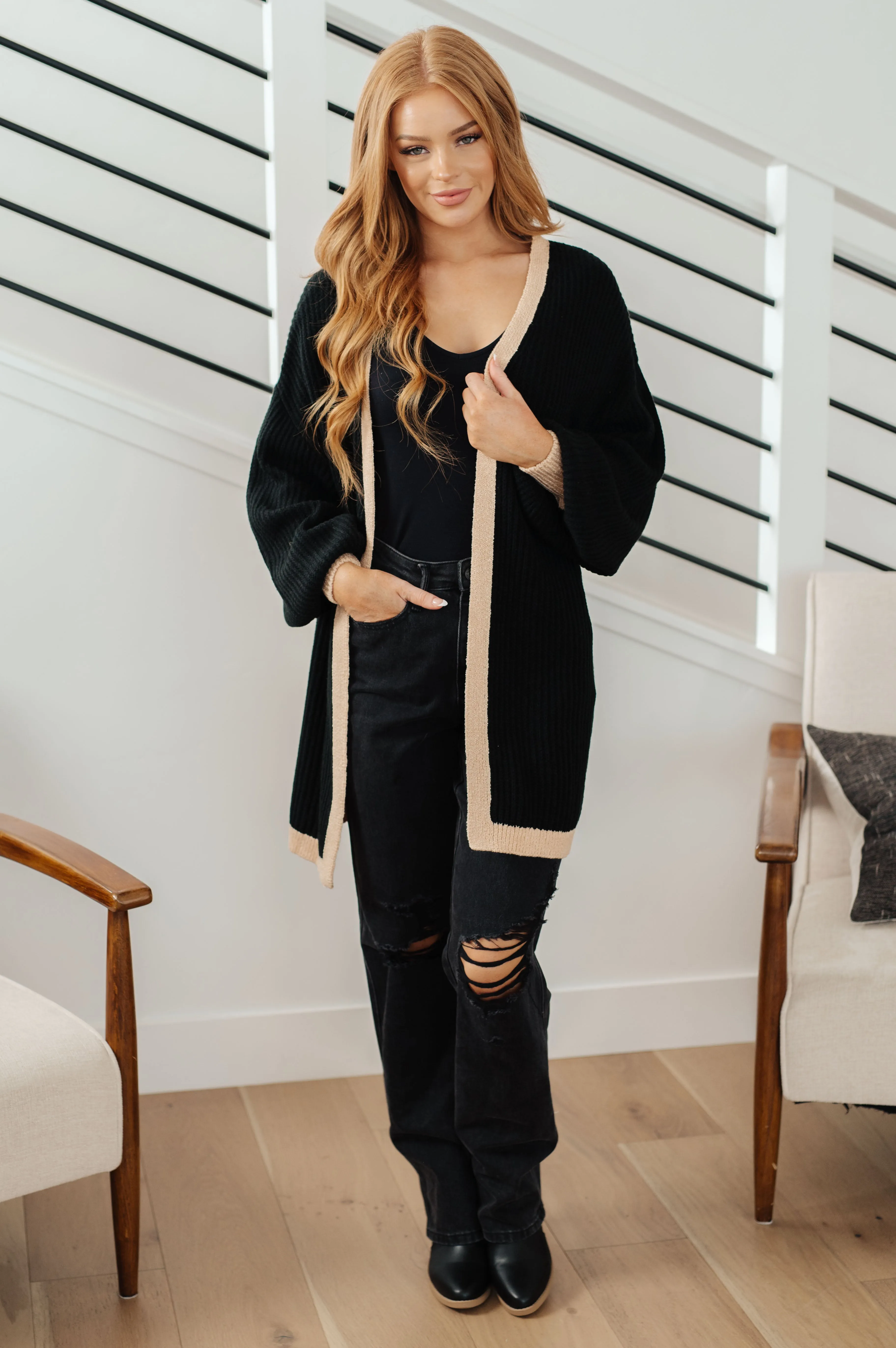 Game-Changer Oversized Cardigan