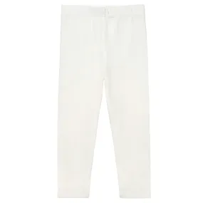 Girls' White Leggings for Infants and Toddlers