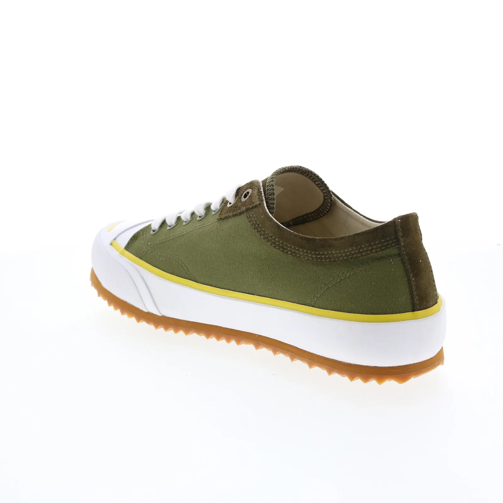 Green Diesel S-Principia Low Canvas Lace Up Lifestyle Sneakers