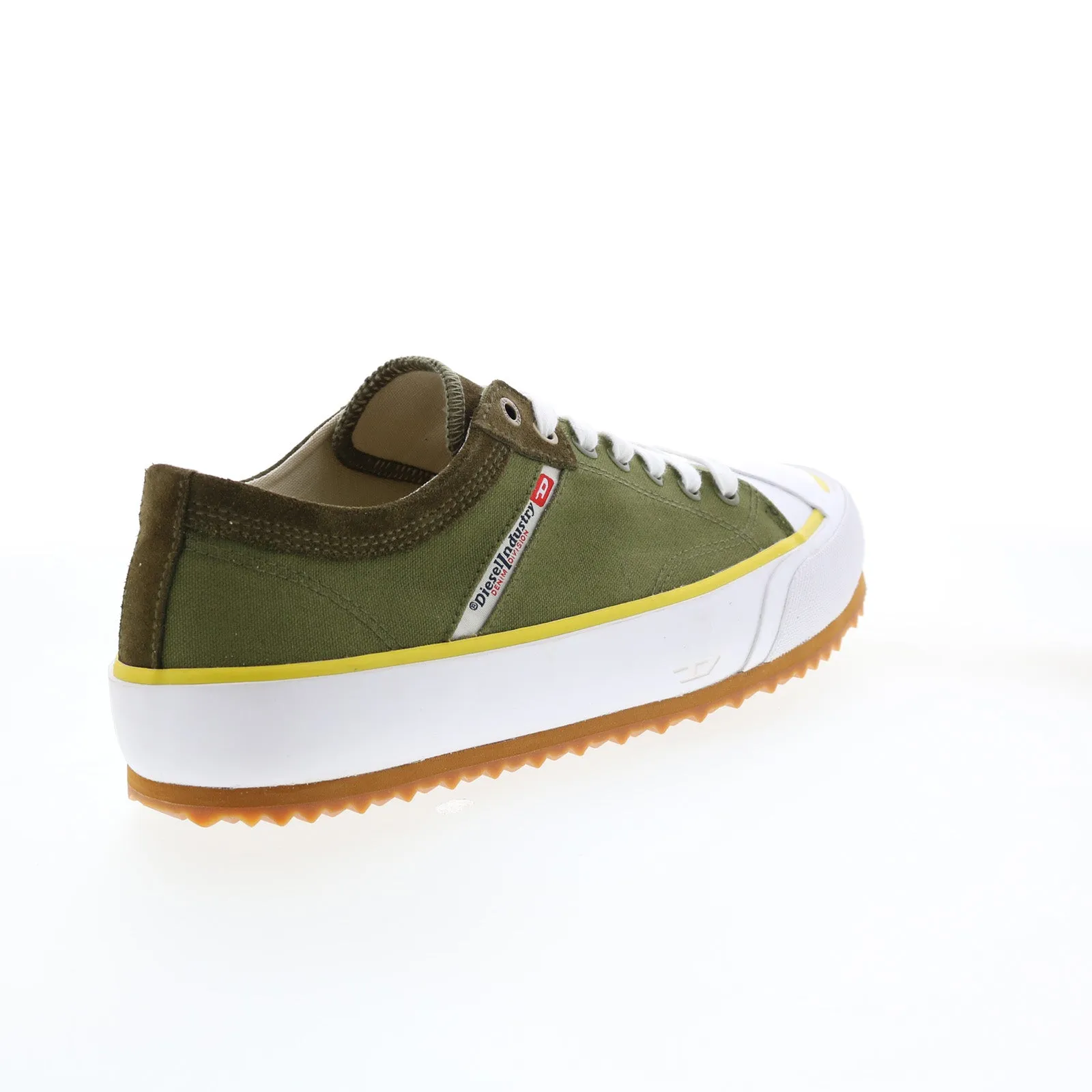 Green Diesel S-Principia Low Canvas Lace Up Lifestyle Sneakers