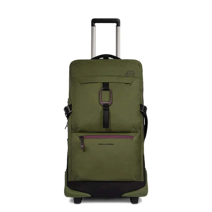 Green Unisex Duffle Bag with Wheels