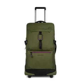 Green Unisex Duffle Bag with Wheels