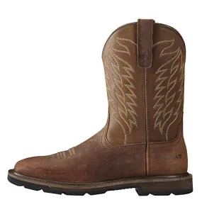 Groundbreaker Western Wide Square Toe Boot for Men - Shop Now