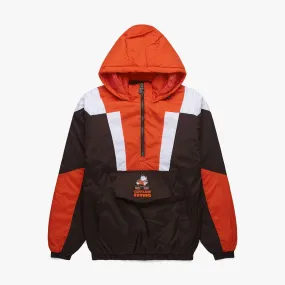 HOMAGE Browns Retro Pullover Jacket Starter Collection