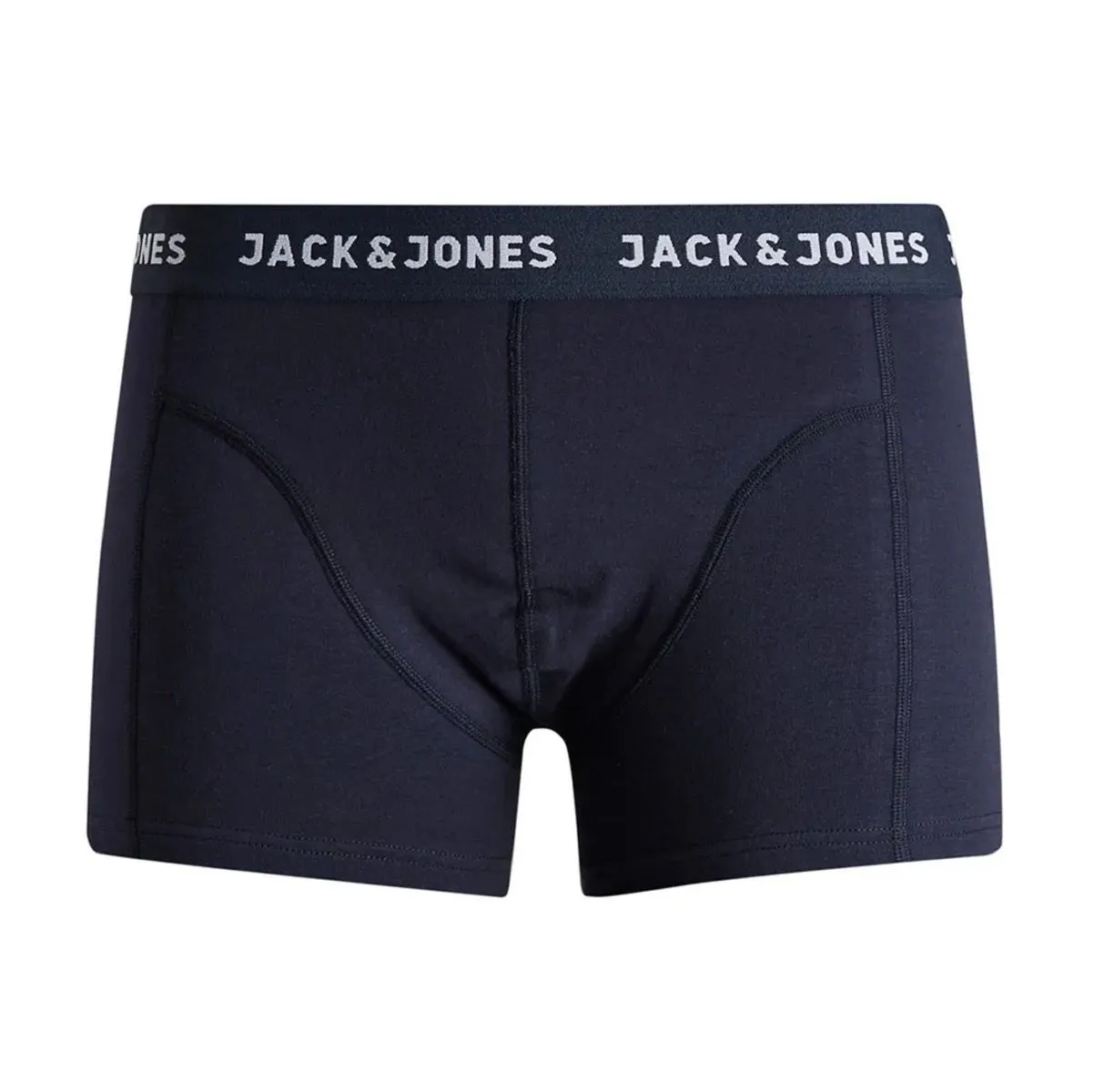 Black Blue Grey Jack & Jones Anthony 3-Pack Trunks Shorts