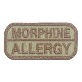 Khaki Morphine Allergy Patch