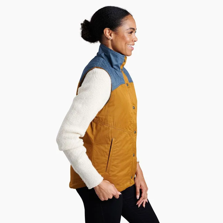 Kuhl women's lined vest - Celeste