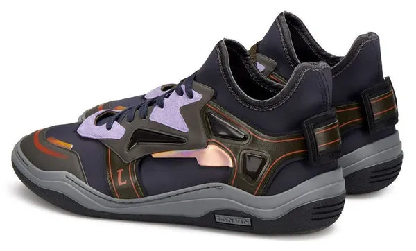 LANVIN Anthracite Neoprene Diving Sneaker