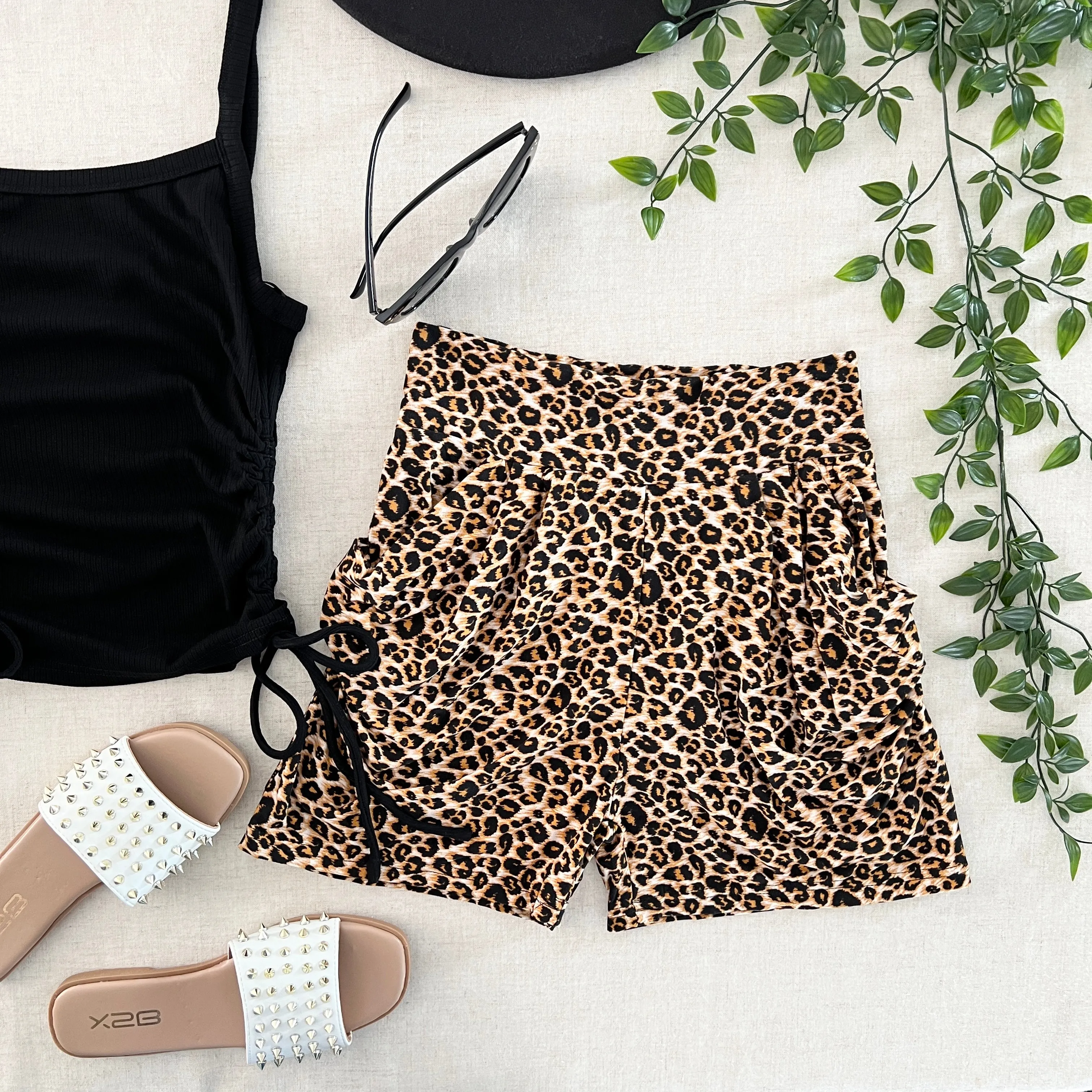 Leopard Shorts