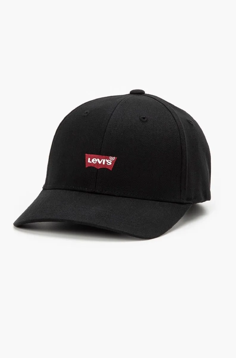 Levi's Housemark Black Flex Fit Baseball Cap