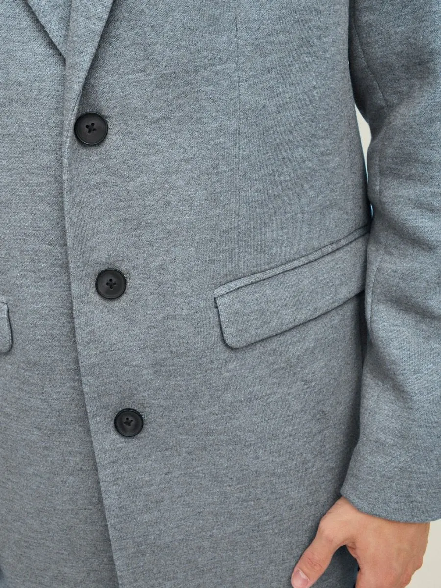 Light Grey Coat Jacket