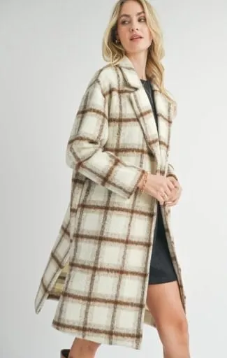 Long Open Front Coat