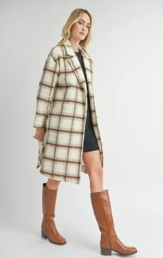 Long Open Front Coat