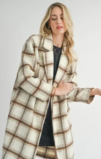 Long Open Front Coat