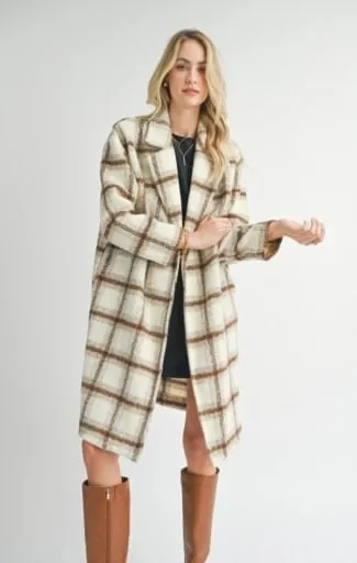 Long Open Front Coat