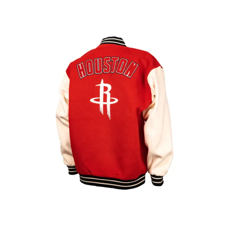 Lue Stark Houston Rockets Varsity Jacket - William Jacket