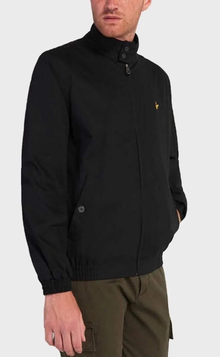 Lyle and Scott Classic Harrington Jacket Jet Black