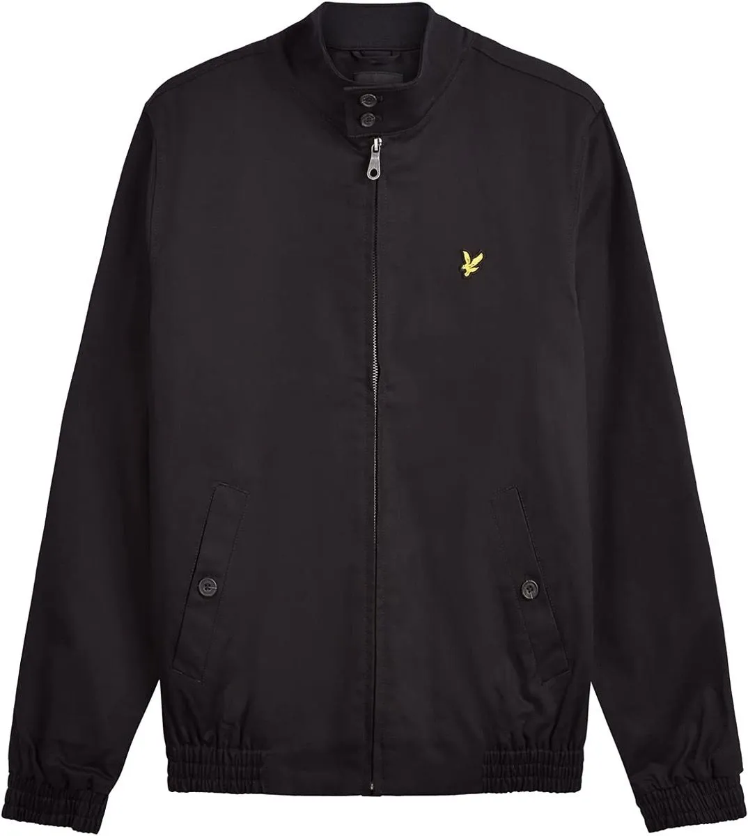 Lyle and Scott Classic Harrington Jacket Jet Black