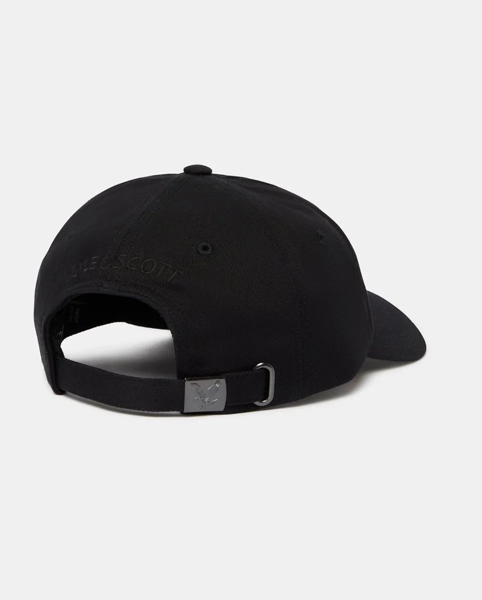 Lyle Scott Baseball Cap Jet Black