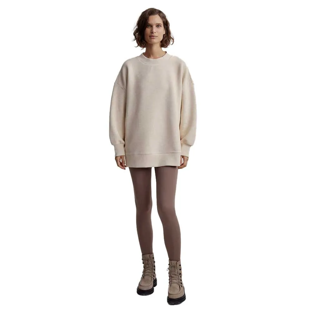 Mae Boyfriend Sweatshirt for Women - Oatmeal Marl