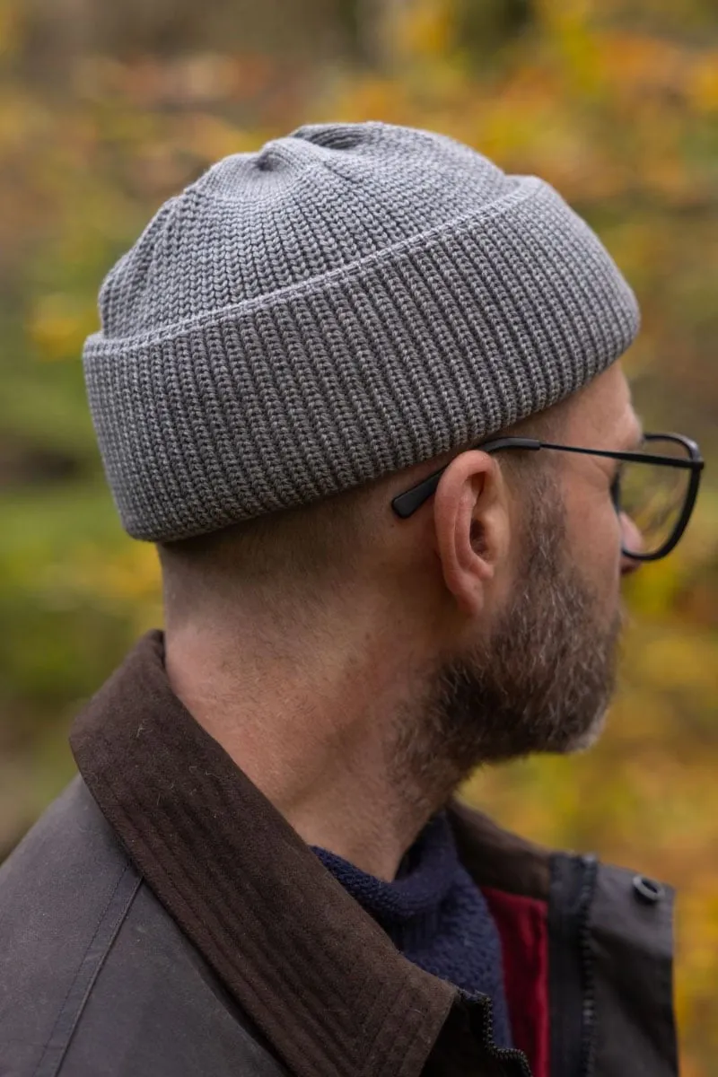 Merino Bifold Watch Cap Teal