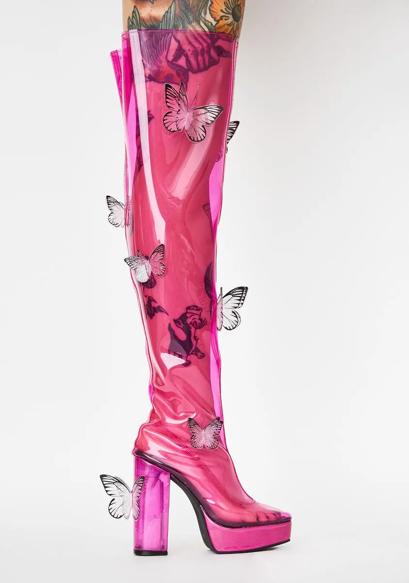 Miracle Dream Thigh High Boots