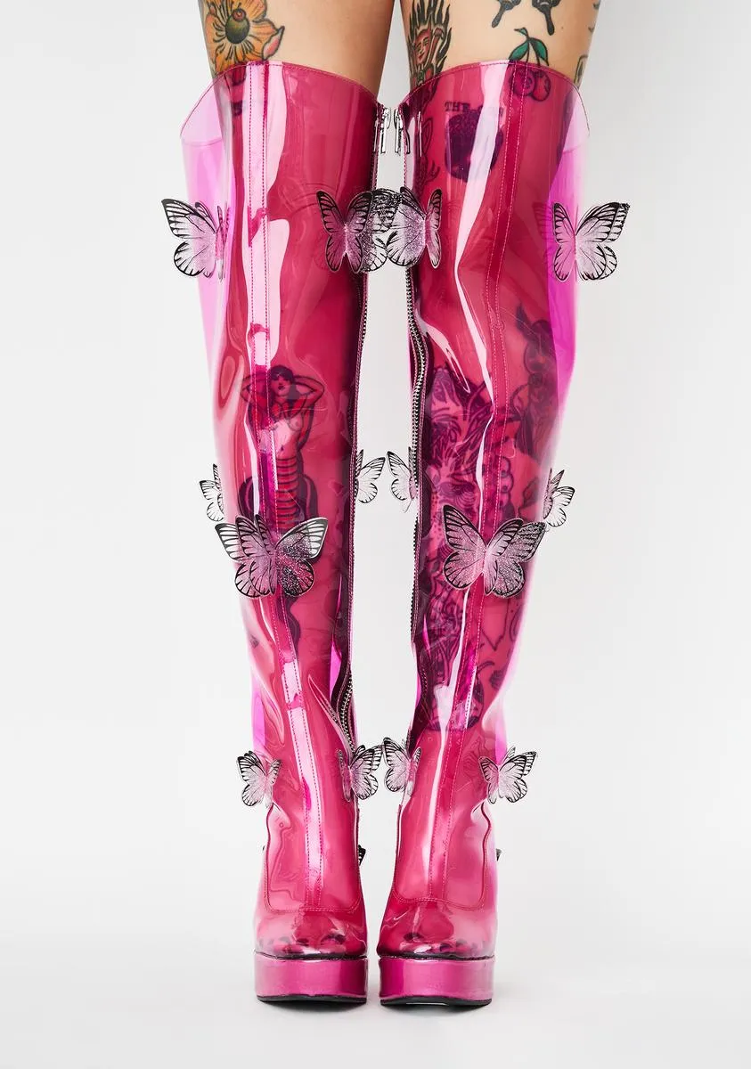 Miracle Dream Thigh High Boots