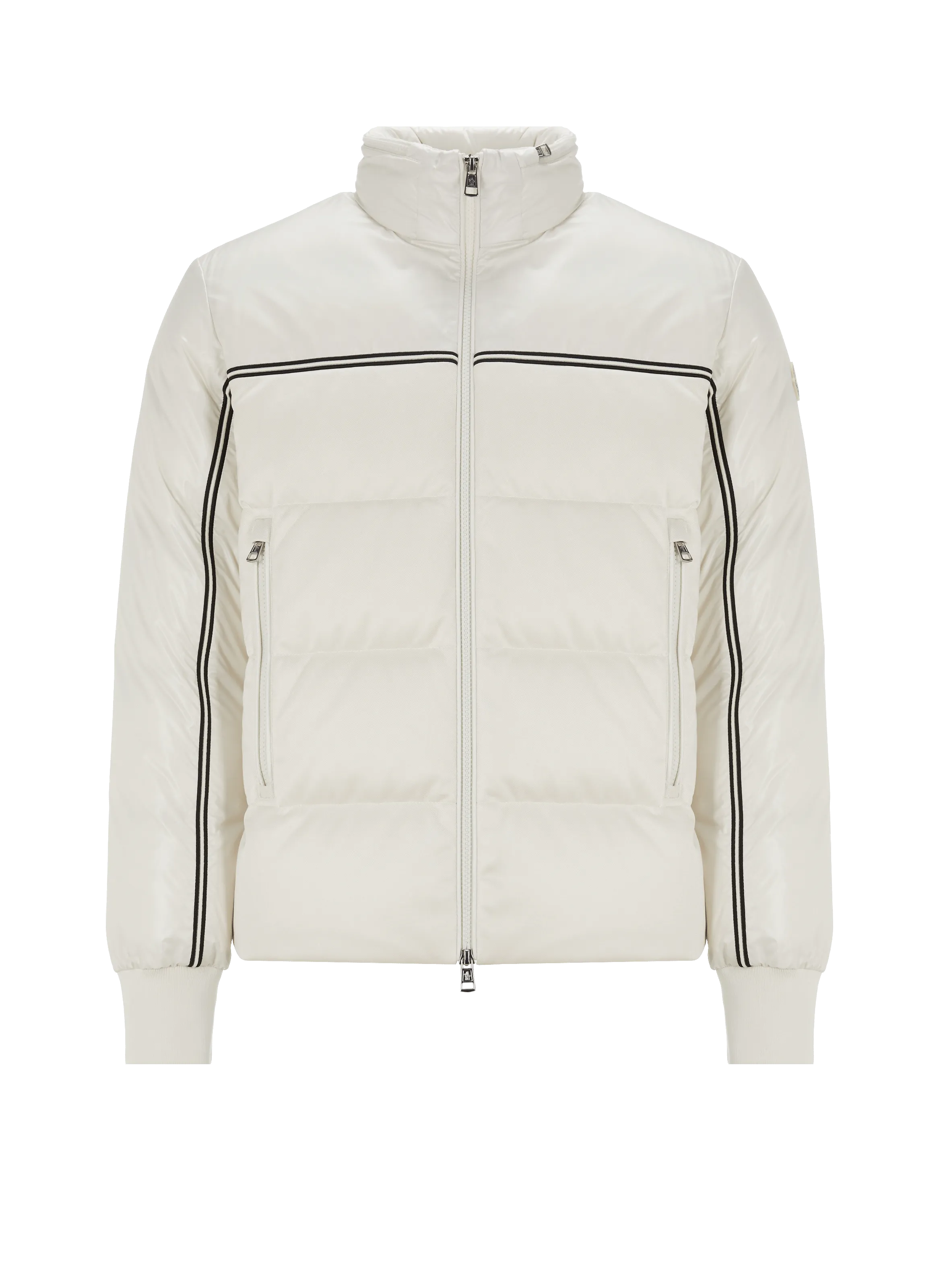 Moncler Michael coat white with logo