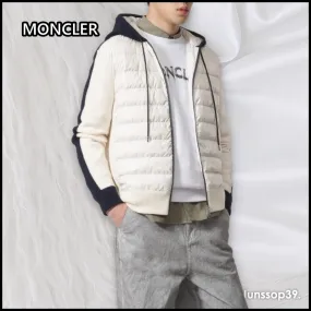 MONCLER Street Style Logo Cardigans