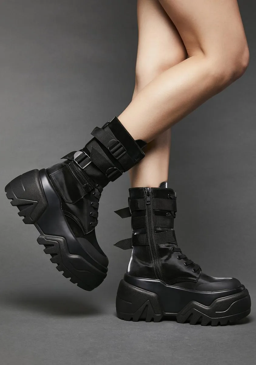 Mother Chucker Platform Boots