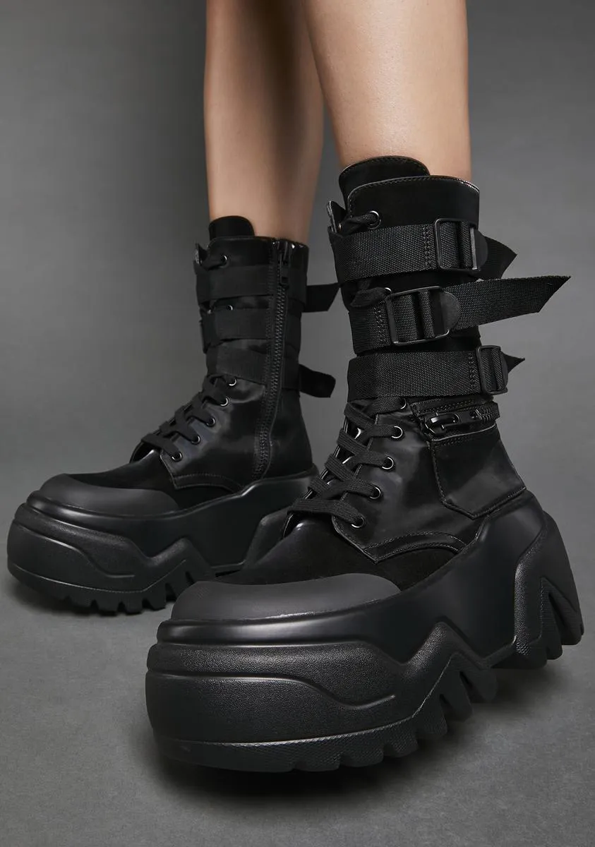 Mother Chucker Platform Boots