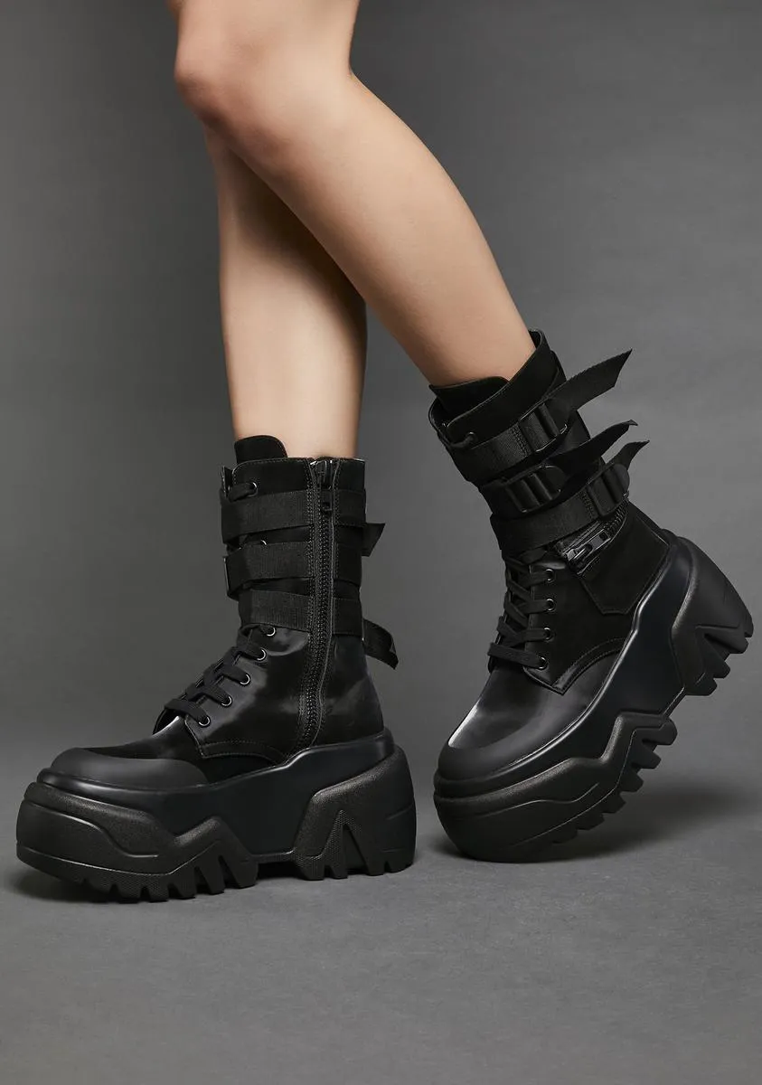 Mother Chucker Platform Boots