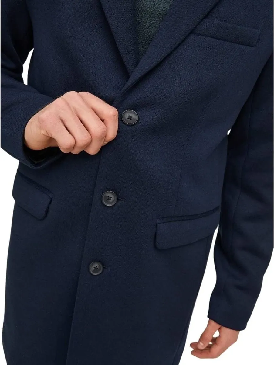 Navy Blazer Coat Jacket