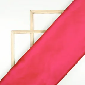 Neon Pink Satin Fabric