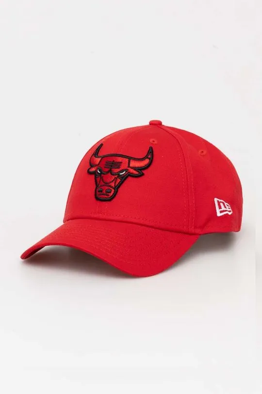 Chicago Bulls Red Color New Era Cotton Baseball Cap