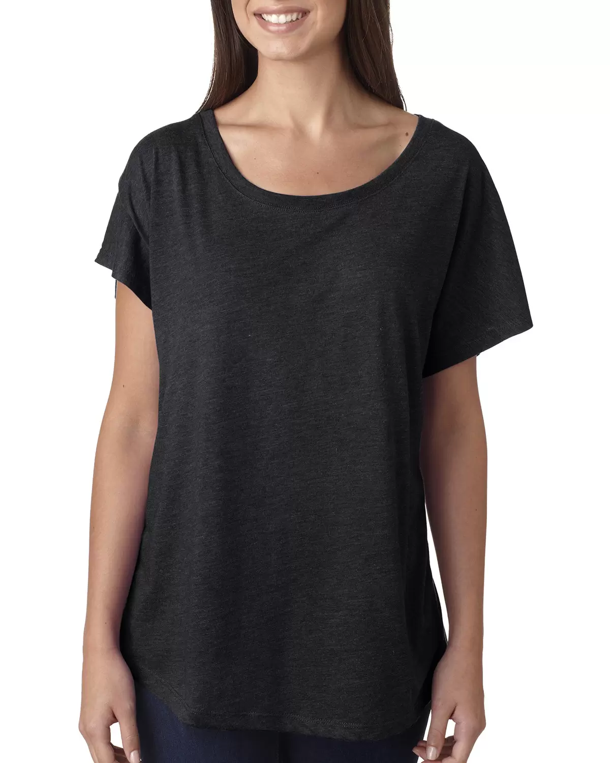 Next Level Women's Tri-Blend Scoop Neck Dolman T-shirt - Style 6760