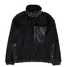 N.HOOLYWOOD MOUNTAIN HARDWEAR BLACK FLEECE JACKET