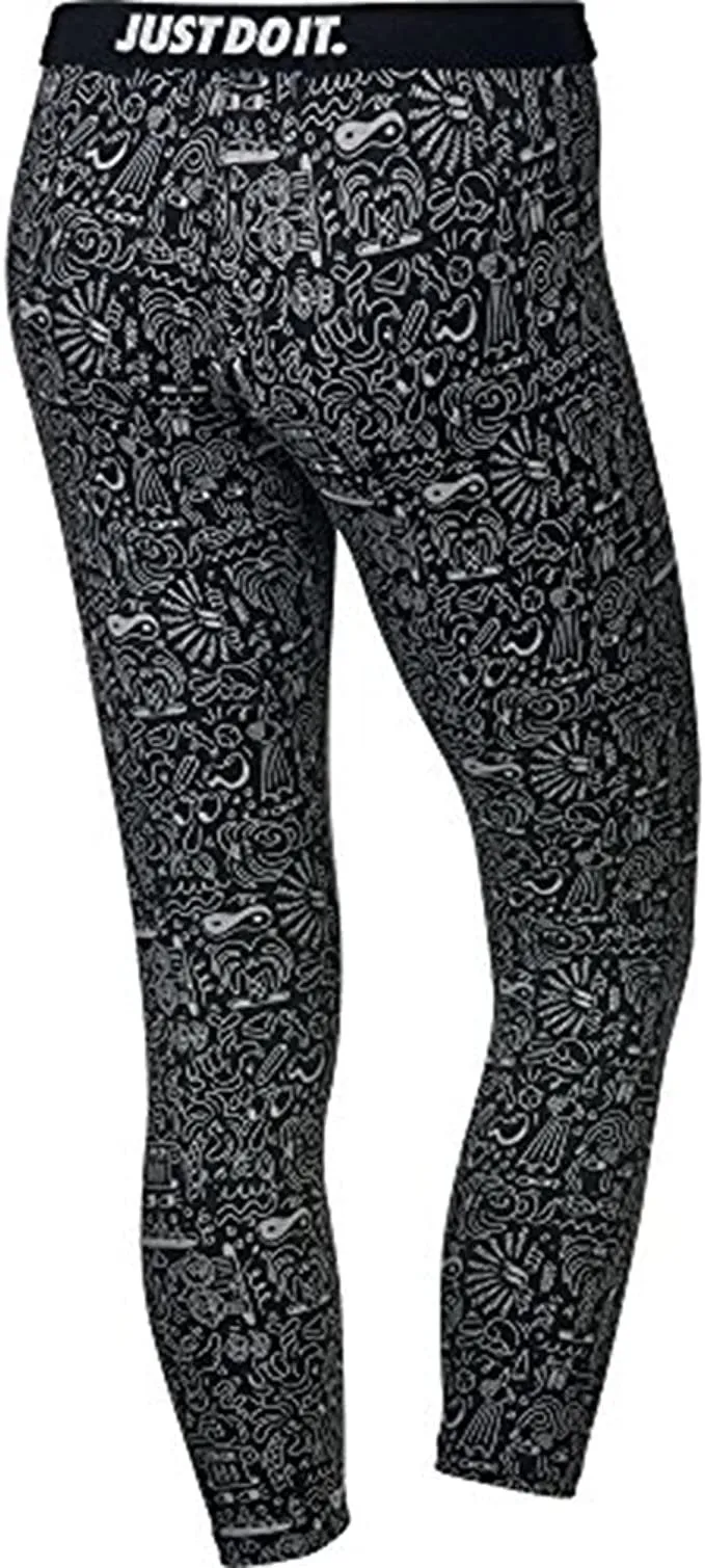 Nike Women's Leg-A-See Printed Cropped Leggings