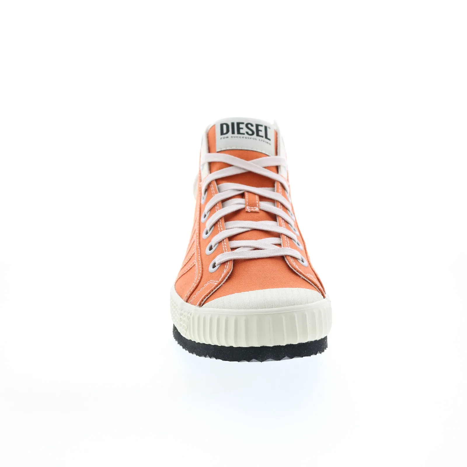 Orange Diesel S-Yuk & Net MC Canvas Lace Up Lifestyle Sneakers