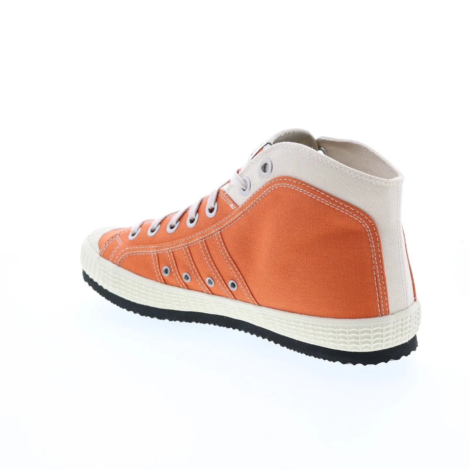 Orange Diesel S-Yuk & Net MC Canvas Lace Up Lifestyle Sneakers