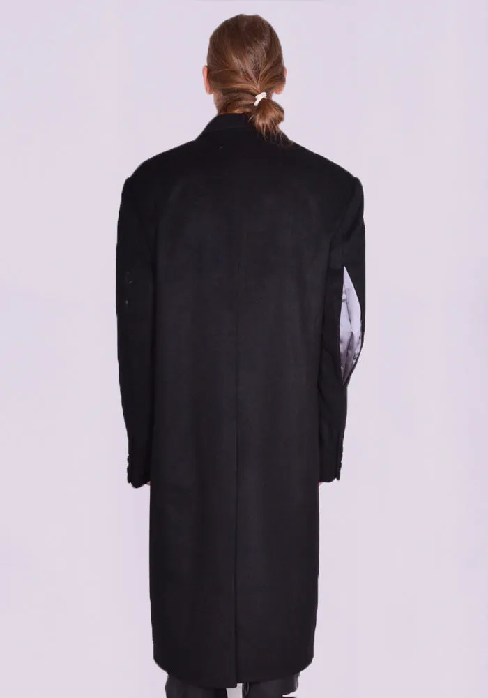 Origami Coat Black