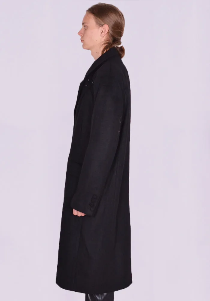 Origami Coat Black