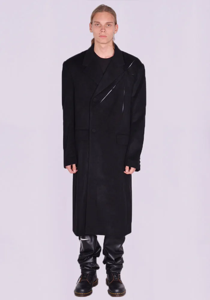 Origami Coat Black